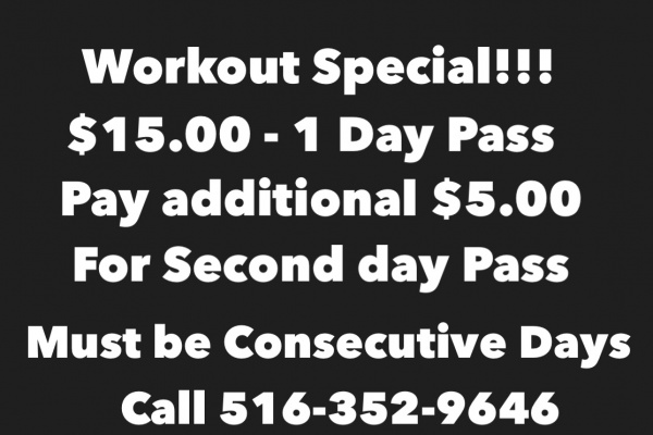 $20.00 2 Day Pass