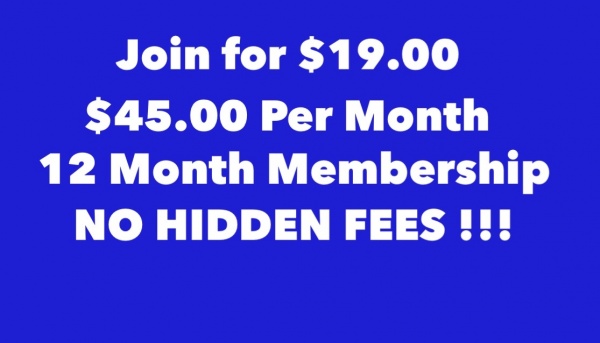     JOIN FOR ONLY $19.00
