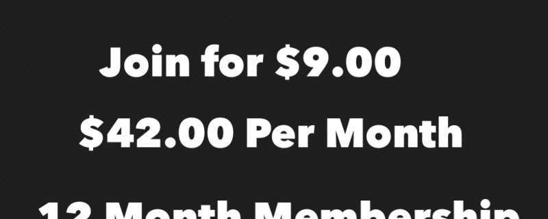     JOIN FOR ONLY $9.00